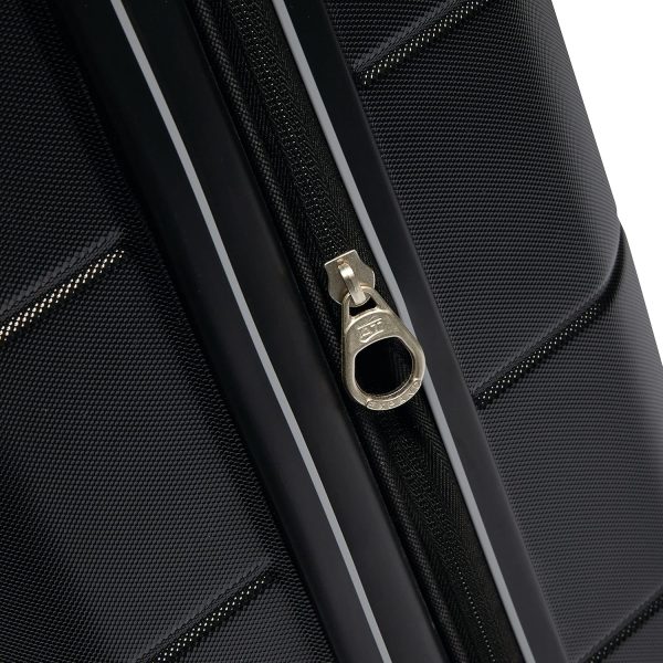 American Tourister Stratum 2.0 Expandable Hardside Luggage with Spinner Wheels, 24" SPINNER, Jet Black - Image 6